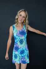 Load image into Gallery viewer, Slinky Handmade Floral Dress
