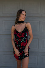 Load image into Gallery viewer, Romantic Moods Velvet Mini Dress
