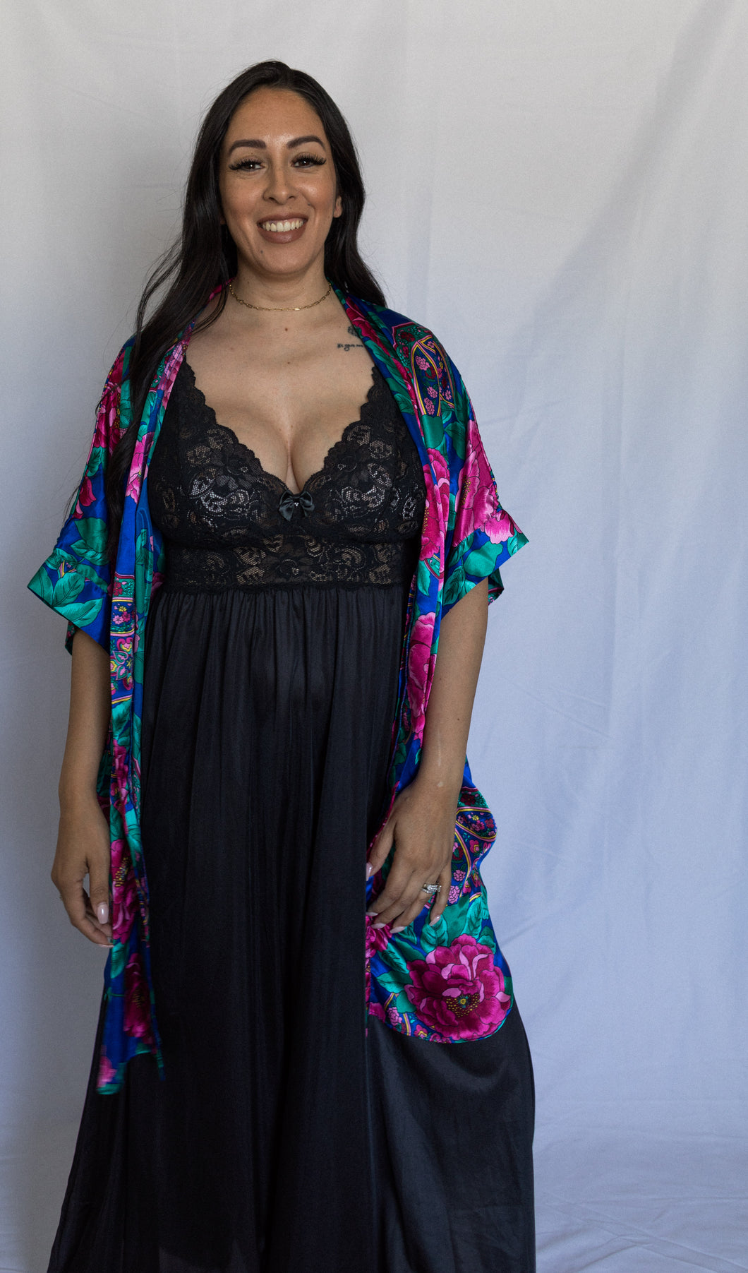 Kathryn Floral Robe