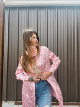 Load image into Gallery viewer, Roamans Oversized Satin Button Up
