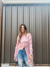 Load image into Gallery viewer, Roamans Oversized Satin Button Up
